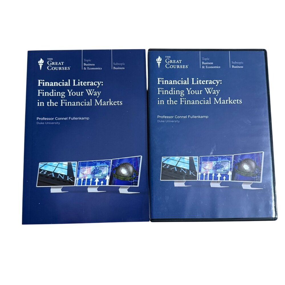 Great Courses Financial Literacy Finding Your Way Markets Fullenkamp Guidebook